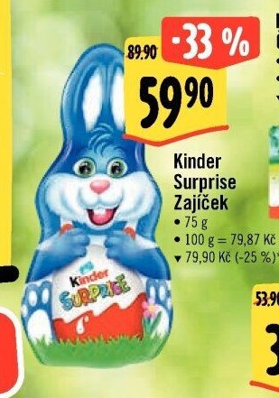 Kinder Surprise Zajíček