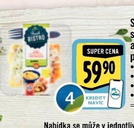 Salát hummus s kuřetem a rajčatovým pestem