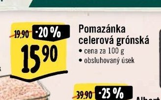 Pomazánka celerová grónská