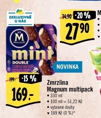 Zmrzlina Magnum multipack