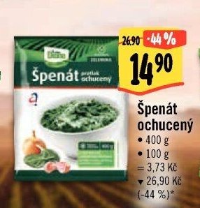 Špenát ochucený