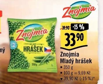Znojmia Mladý hrášek