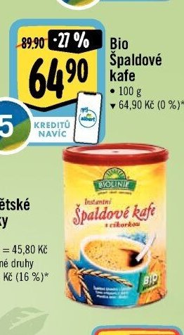 Bio Spaldové kafe