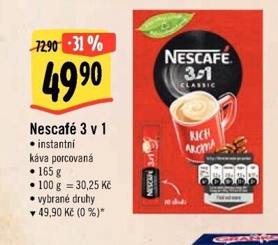 Nescafé 3 v 1