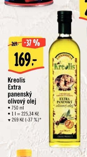Kreolis Extra panenský olivový olej