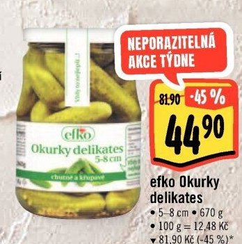 efko Okurky delikates
