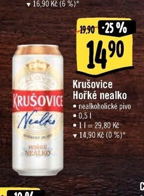 Krušovice Hořké nealko