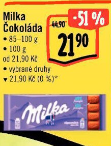 Čokoláda Milka