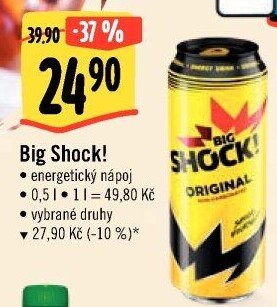 Energetický nápoj Big Shock