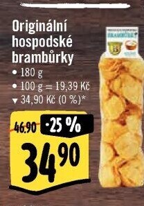 Hospodské brambůrky Bramborárna Zykmund