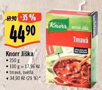 Jíška hotová Knorr