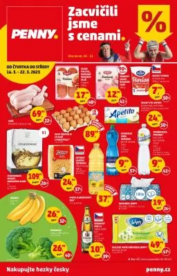 akční leták Penny Market 16.3.2023-22.3.2023