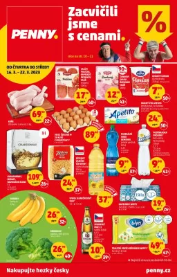 akční leták Penny Market 16.3.2023-22.3.2023