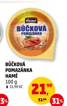 Bůčková pomazánka Hamé