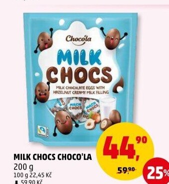 Čokoládová vajíčka plněná Choco'