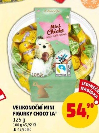 Čokoládové figurky velikonoční Chocoland