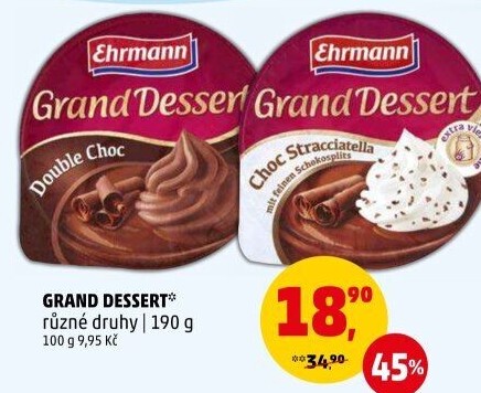Dezert Grand Dessert Ehrmann