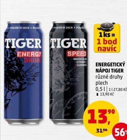 Energetický nápoj Tiger