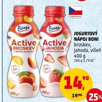 Jogurtový nápoj Boni