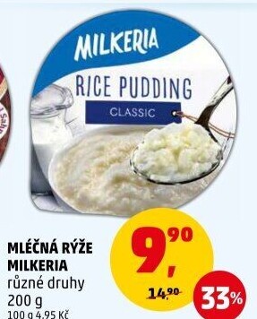 Mléčná rýže Milkeria