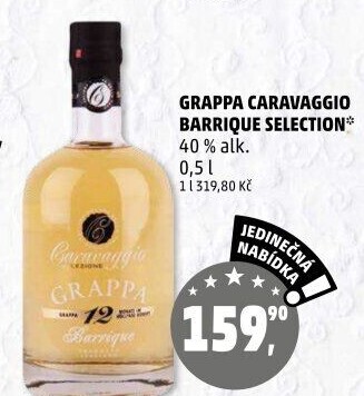 Pálenka Grappa Barrique Selection