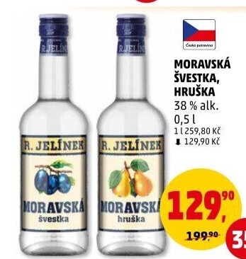 Pálenka Švestka Moravská Rudolf Jelínek