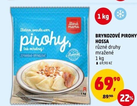 Pirohy mražené Stará mama