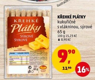 Plátky křehké Michelské pekárny