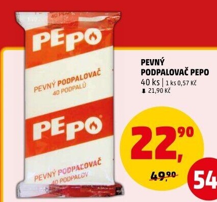Podpalovač pevný Pe-Po