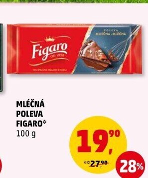 Poleva čokoládová Figaro
