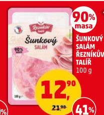 Salám šunkový Řezníkův talíř