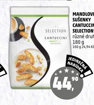 Sušenky Cantuccini Selection