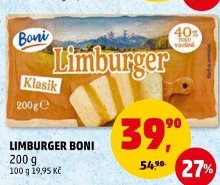 Sýr Limburger Boni