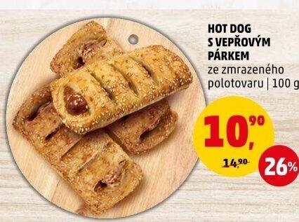 Taštička hot dog
