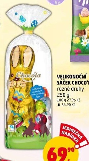 Velikonoční balíček Choco'