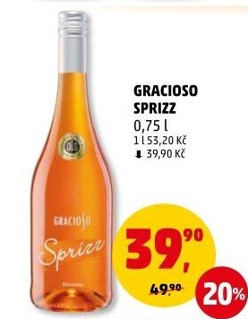 Vinný nápoj Sprizz Gracioso