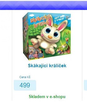 Skákající králíček