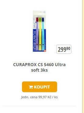 CURAPROX CS 5460 Ultra soft 3ks