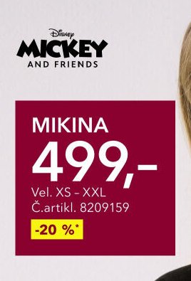 Mikina Mickey And Friends