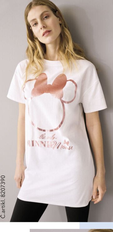 Dlouhé tričko Minnie Mouse