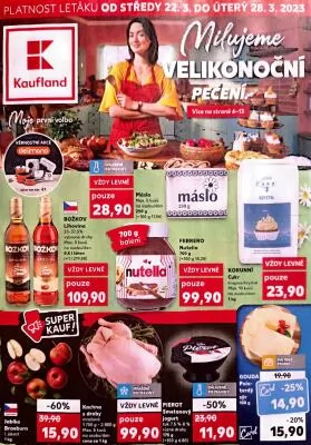 akční leták Kaufland 22.3.2023-28.3.2023