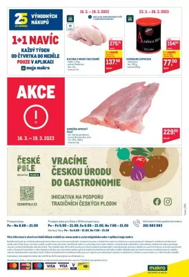akční leták Makro 15.3.2023-28.3.2023