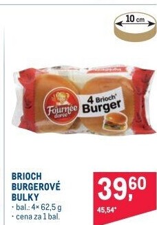 Bulky na hamburger Brioch La Fournee Doree