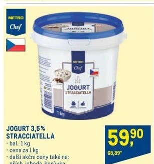 Jogurt ochucený Metro Chef