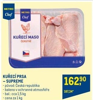 Kuřecí prsa Supreme MetroChef