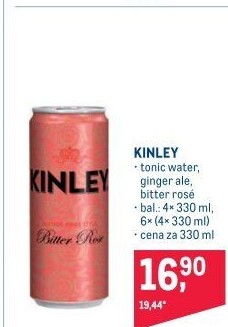 Limonáda Tonic Kinley