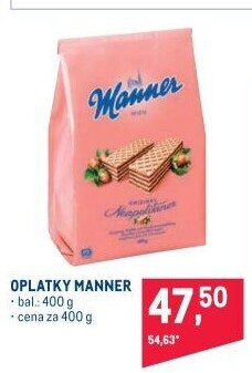 Oplatky Manner