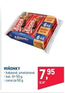 Oplatky Miňonky Opavia