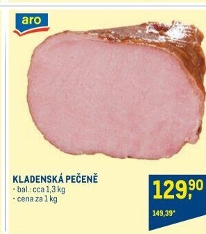 Pečeně kladenská Aro
