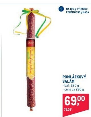 Pomlázkový salám Kmotr